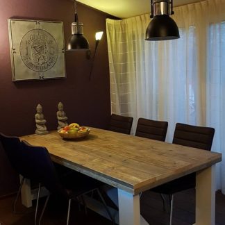 Steigerhouten tafel Rosa